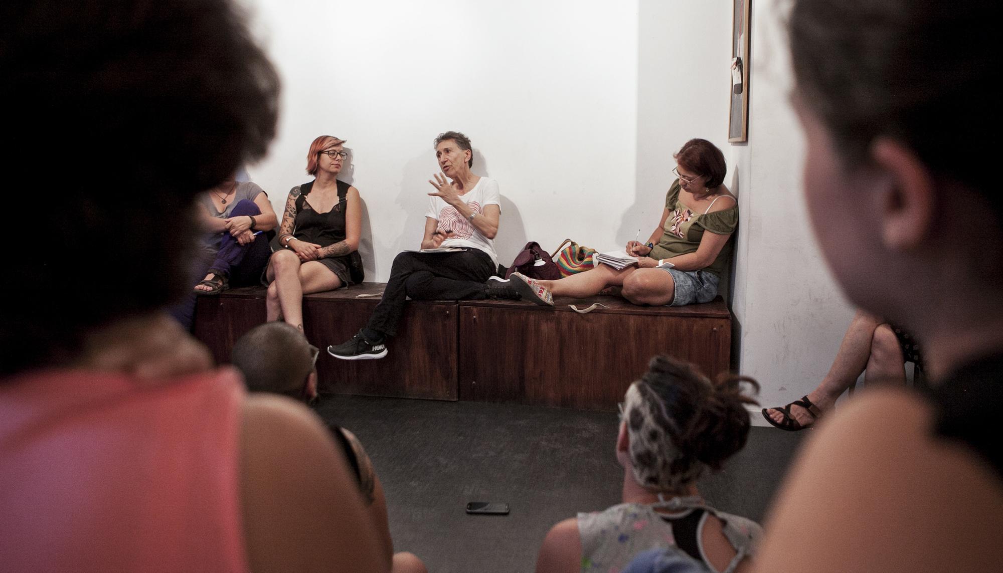 Silvia Federici en la Eskalera Karakola